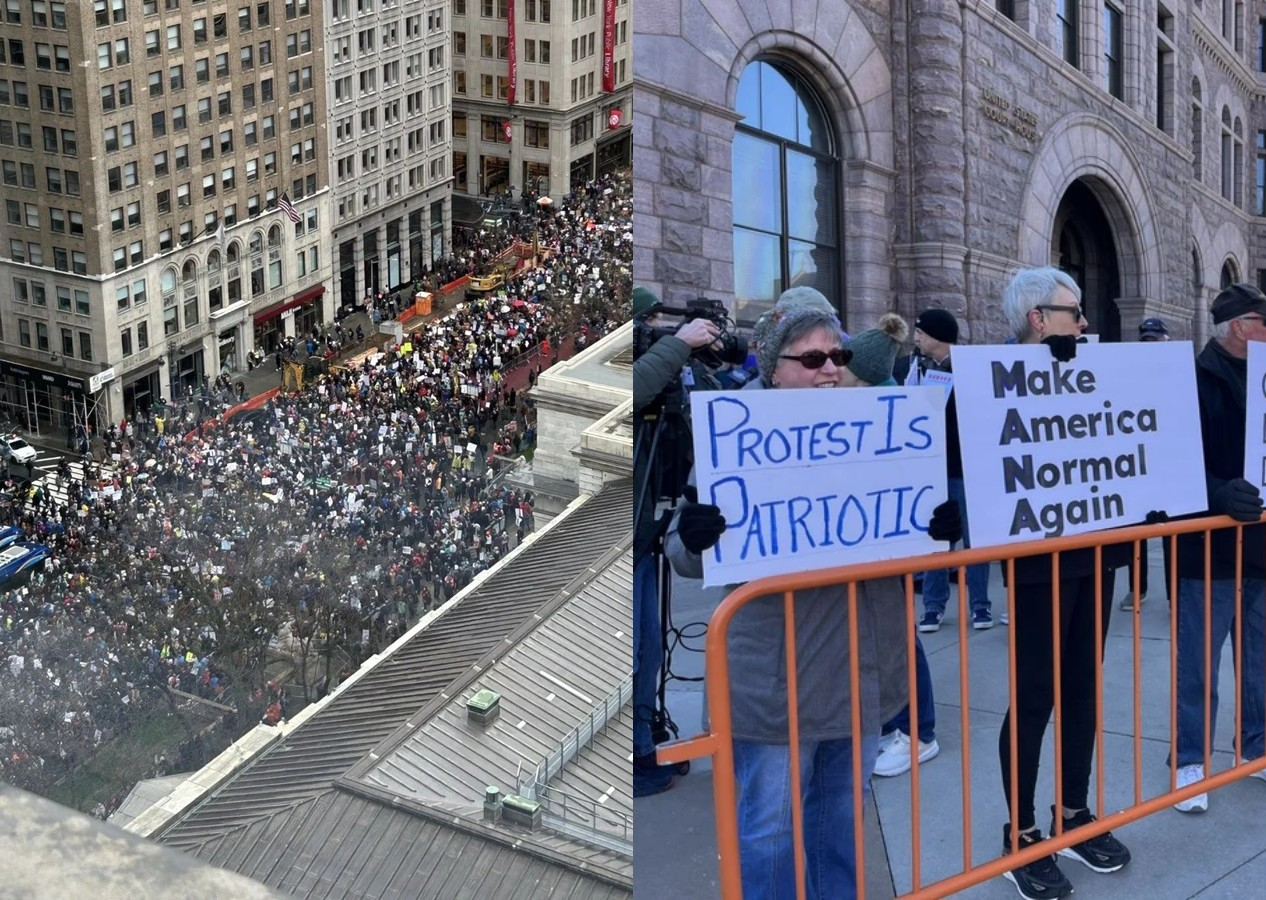 ABD'de Donald Trump'a karşı tarihi ayaklanma: 50 eyalette 1200 eylem!