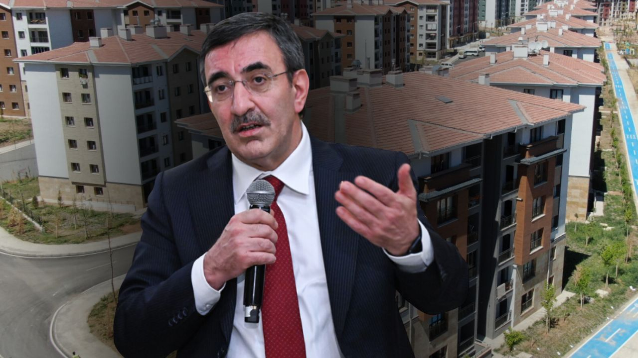 Cumhurbaşkanı Yardımcısı Cevdet Yılmaz'dan sosyal konut müjdesi