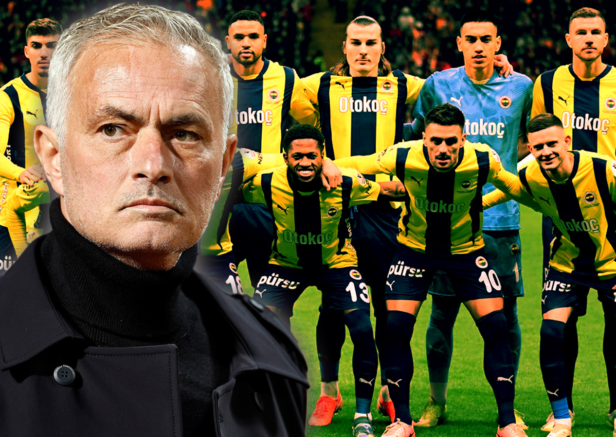Fenerbahçe'nin Trabzonspor maçı ilk 11'i belli oldu! Jose Mourinho'dan sürpriz karar