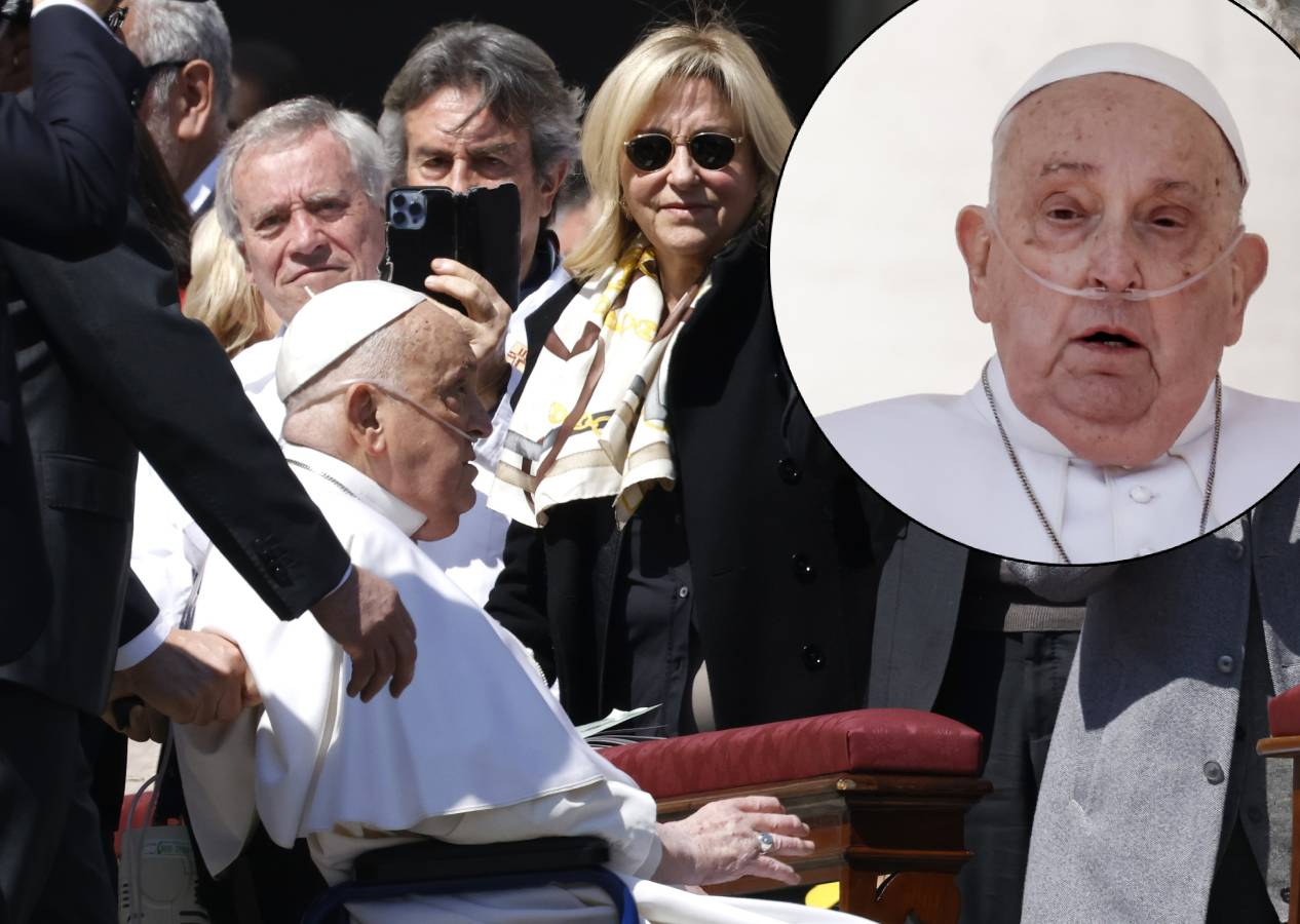 Ölümden dönen Papa Franciscus, Vatikan'da halkı selamladı