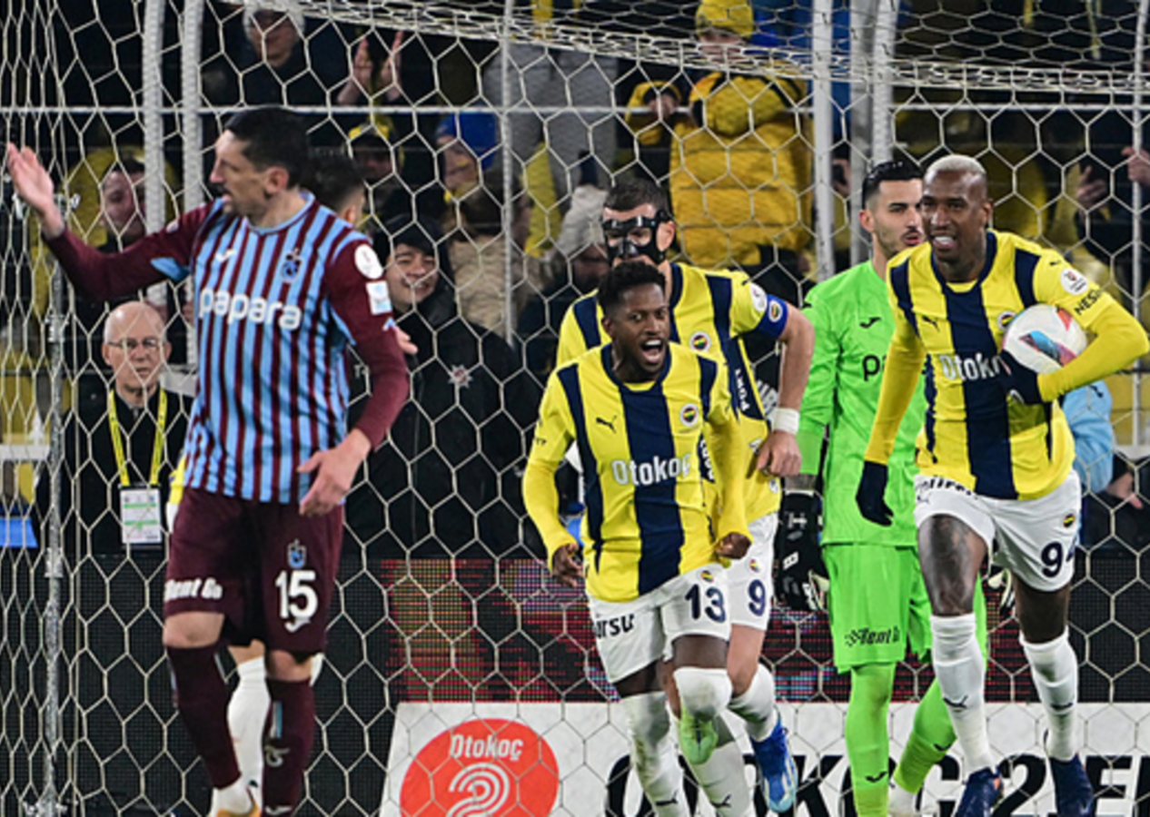 Fenerbahçe ikinci yarı geri geldi, Talisca Trabzonspor'u imha etti (Fenerbahçe 4 - 1 Trabzonspor | Maçın özeti)