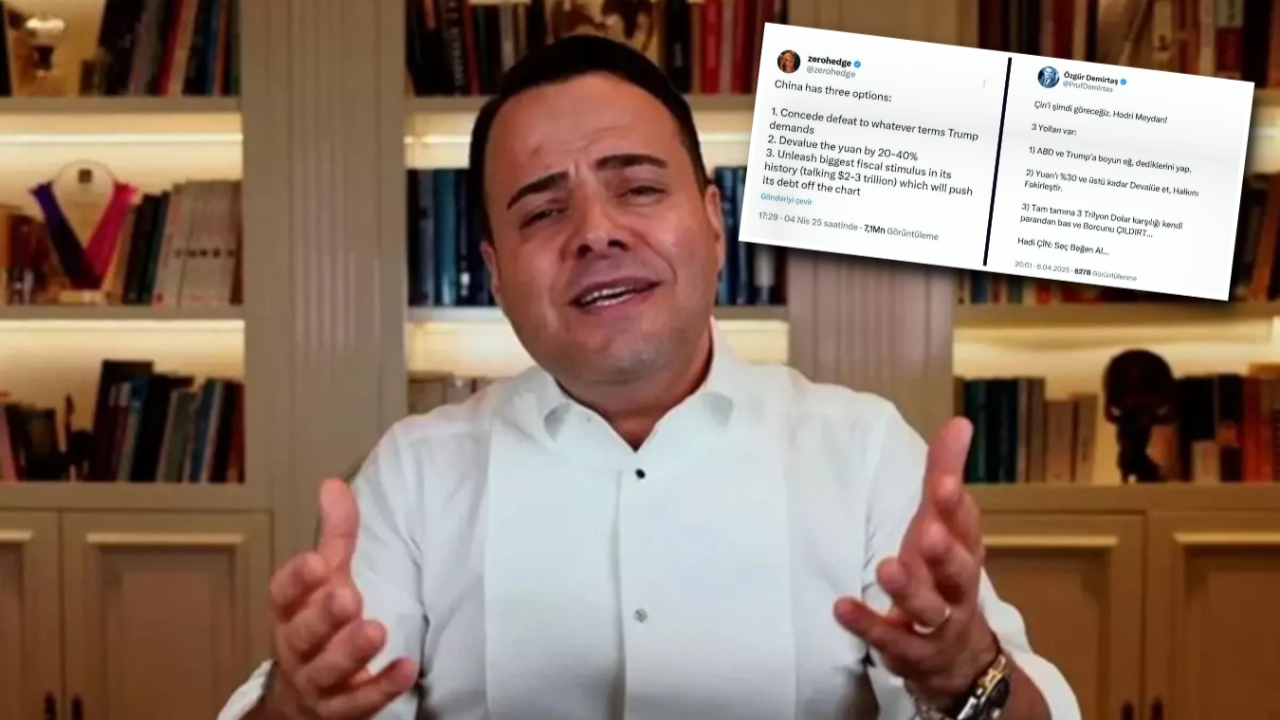Kopyacı profesör! Özgür Demirtaş, İngilizce paylaşılan tweeti çevirerek kendi görüşü gibi yayınladı... Tepkiler gelince silmek zorunda kaldı!