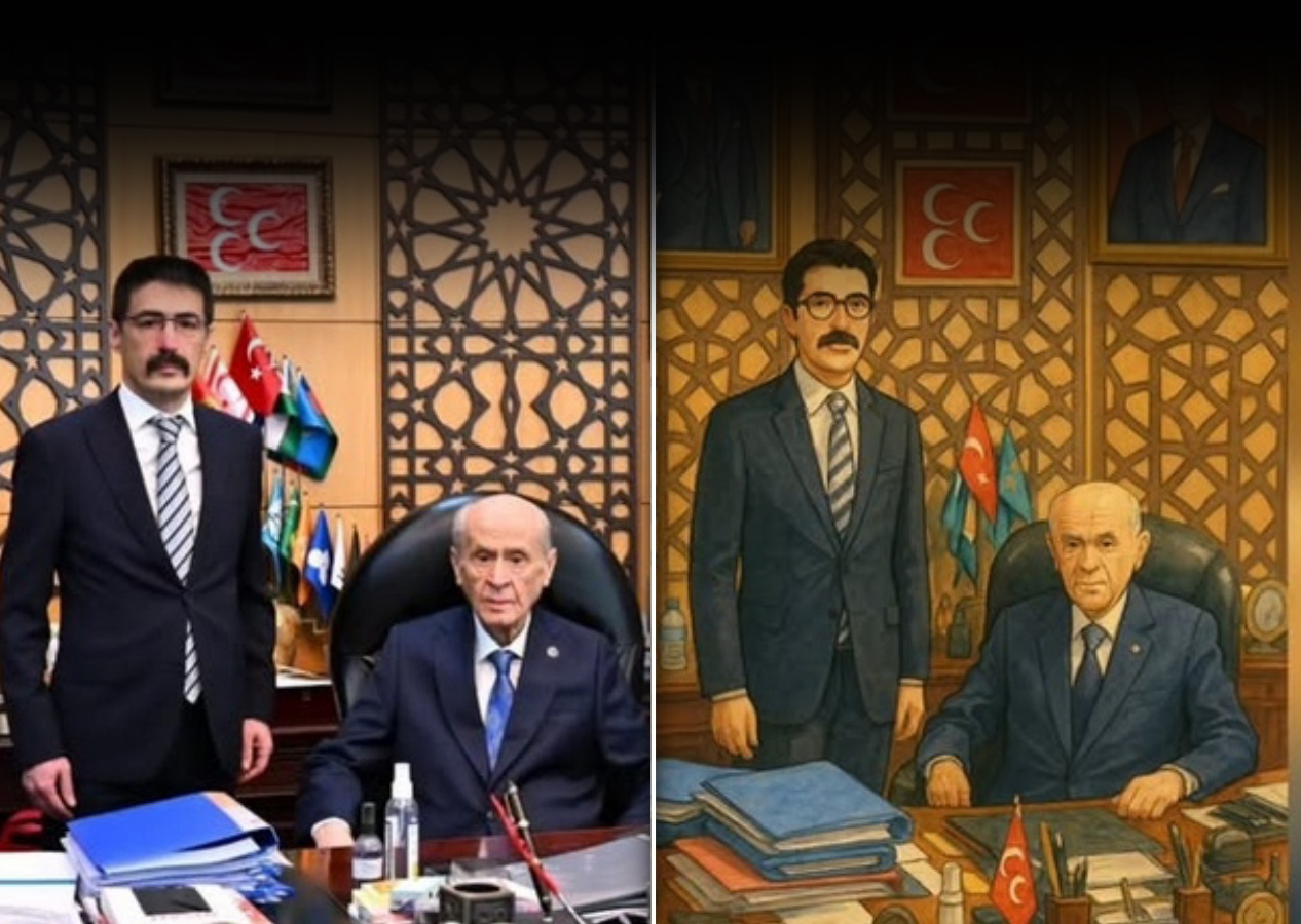 Devlet Bahçeli Studio Ghibli akımına katıldı! "Doğru zamanda doğru fotoğraf"