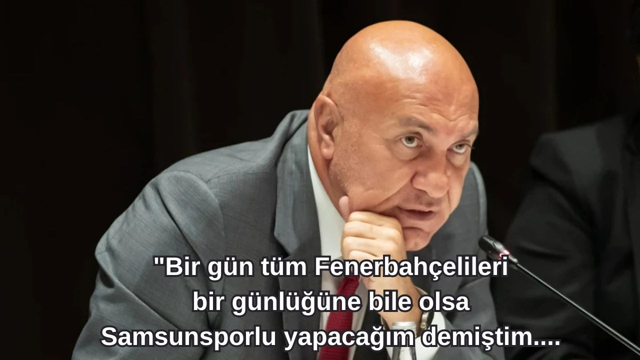 Samsunspor Başkanı Yüksel Yıldırım’dan Galatasaray Maçı Öncesi Anlamlı Paylaşım: "Anadolu’nun Son Kalesi"