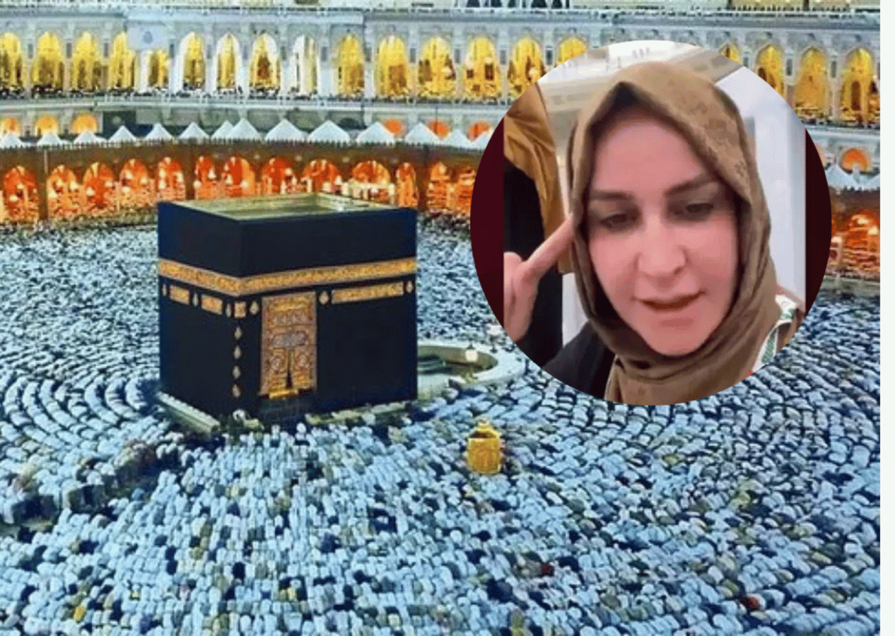 Suudi kafası budur işte: Polisler Filistin bandanası takan Türk umreciyi Kabe'ye almadılar!