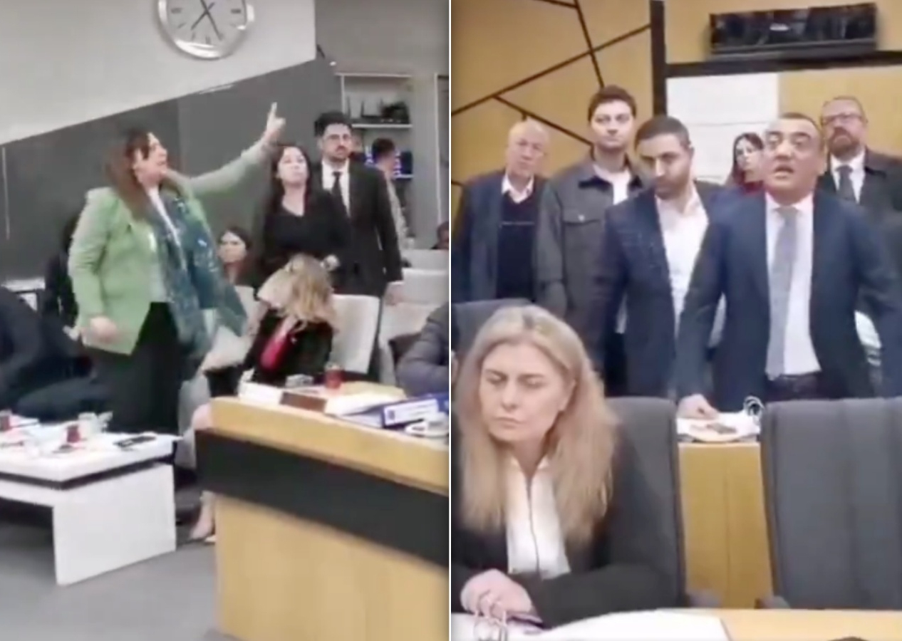 CHP'li Afyonkarahisar Belediye Meclisi karıştı! Başkan Burcu Köksal'dan 'Elini kırarım' tehdidi...