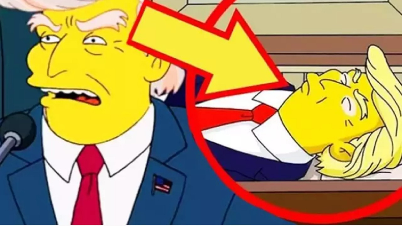 Simpsonlar Trump'ın ölüm tarihini mi verdi? İddialara yapımcıdan jet hızında yalanlama!