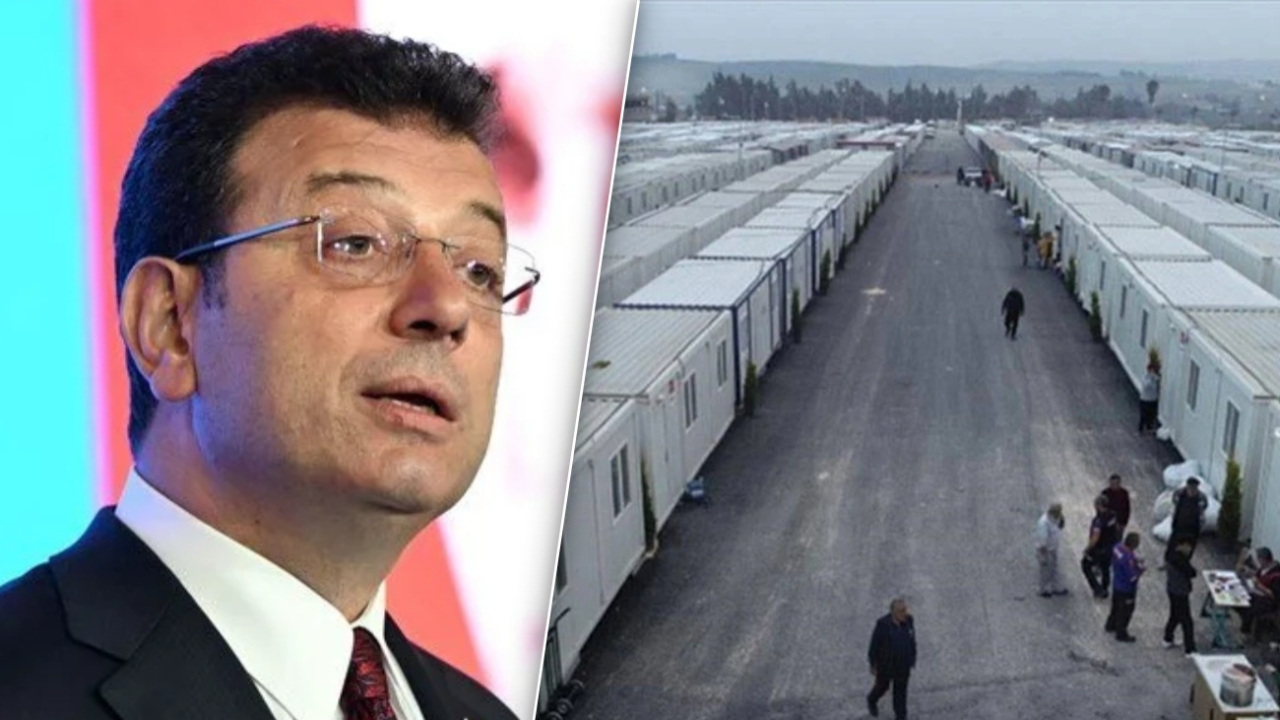 Konteyner kentlerde İmamoğlu imzası tehdidi! AFAD'dan açıklama geldi: İddialar yalanlandı!