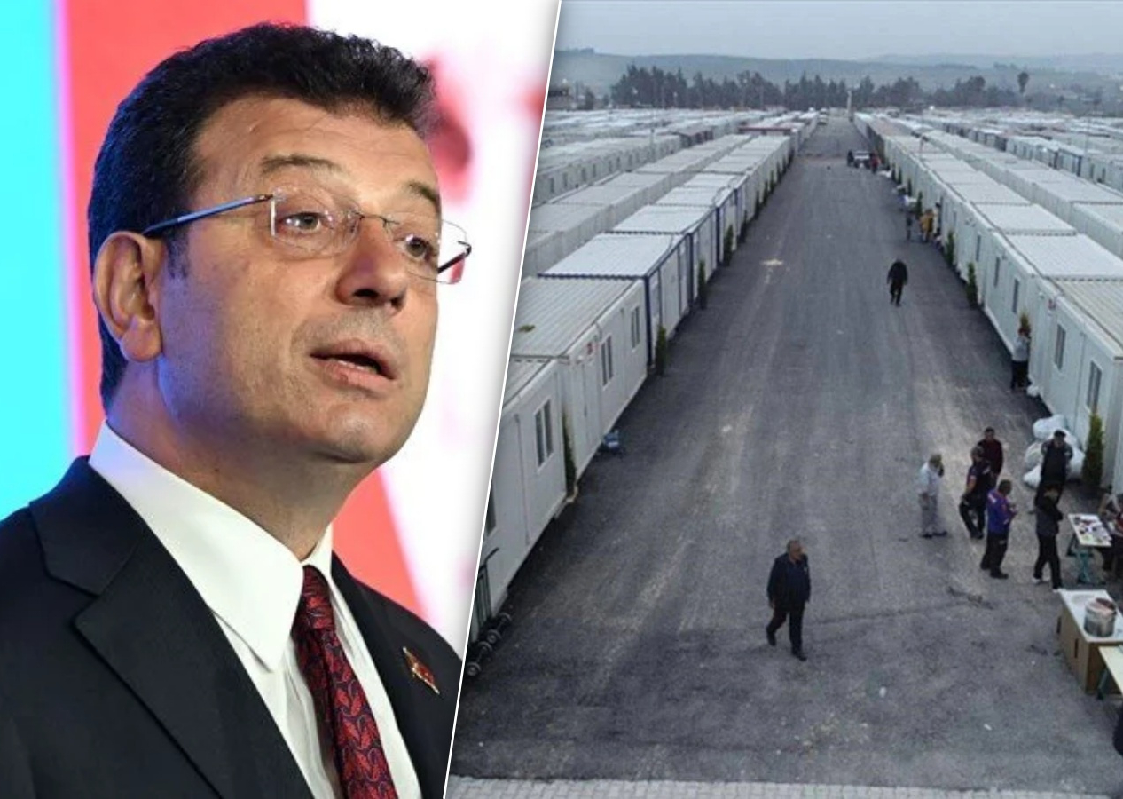 Konteyner kentlerde İmamoğlu imzası tehdidi! AFAD'dan açıklama geldi: İddialar yalanlandı!