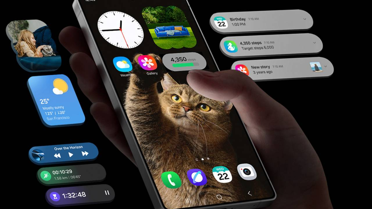 Samsung Galaxy S25 serisine gerçek zamanlı görsel AI yetenekleriyle güncellemesi