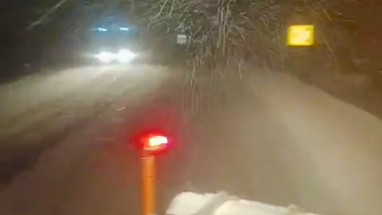 Antalya-Konya karayolunda kar yağışı! Kalınlık 10 santimetreye ulaştı