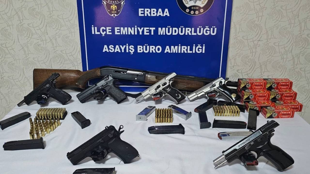 Tokat’ta, düğünlerde havaya ateş açan 7 kişi yakalandı, evlerinde cephanelik çıktı