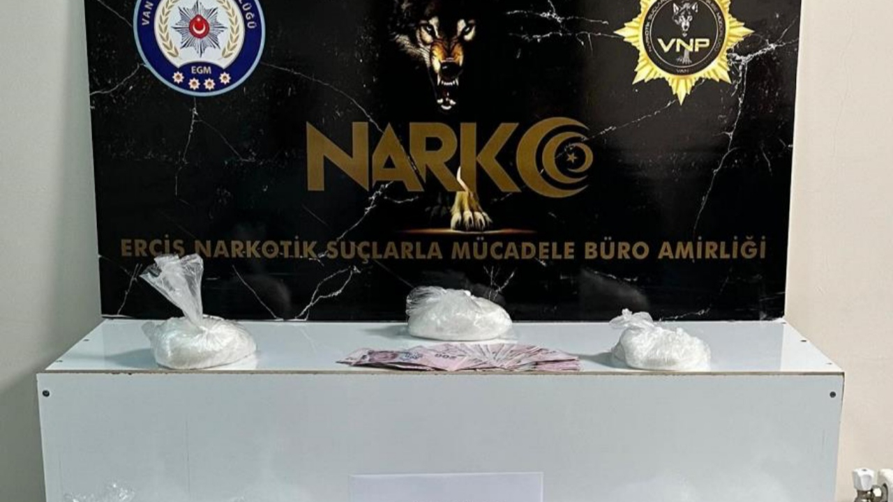 Van’da 3 kilo 294 gram uyuşturucu yakalandı