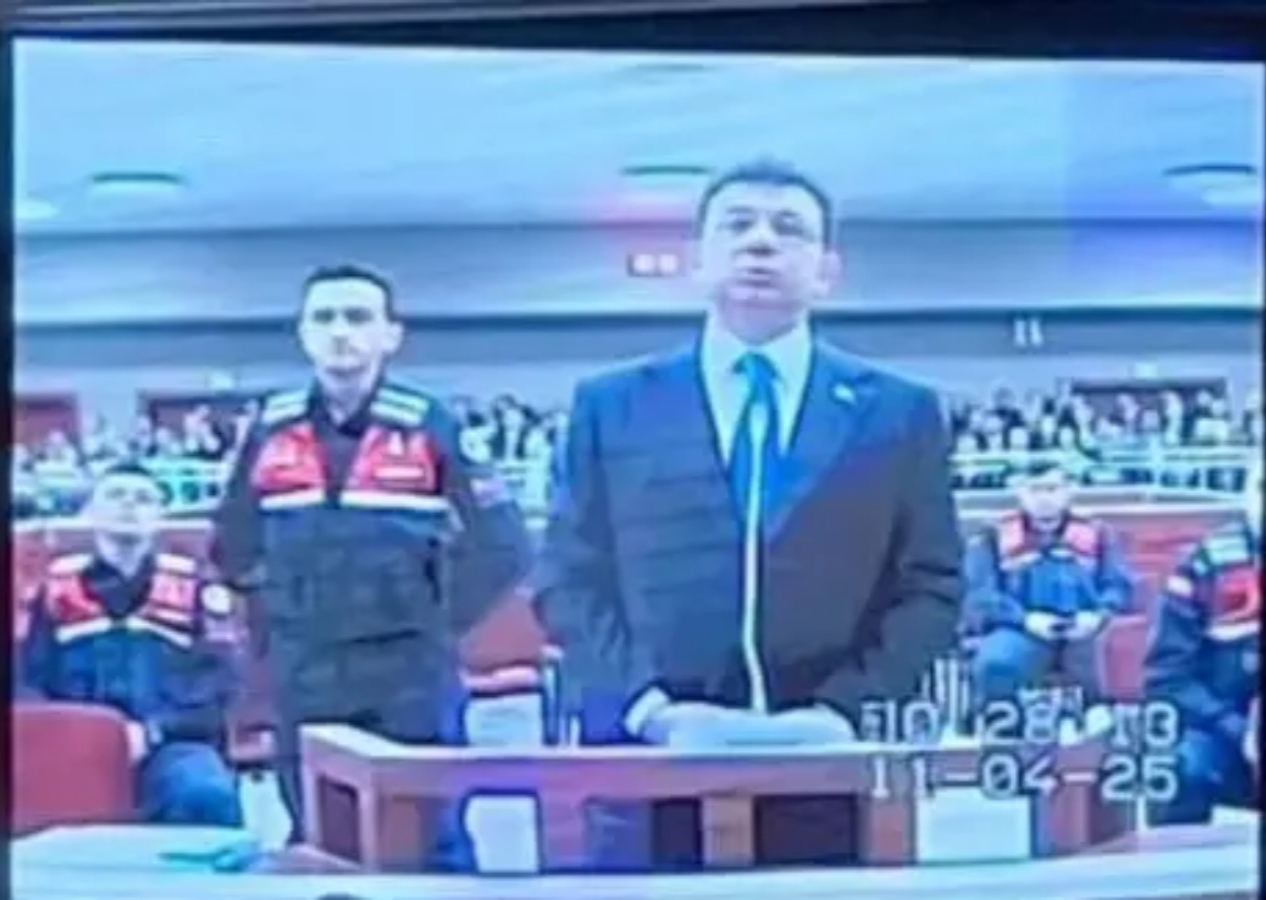 Ekrem İmamoğlu'ndan 20 gün sonra ilk fotoğraf! Savunması ortaya çıktı...