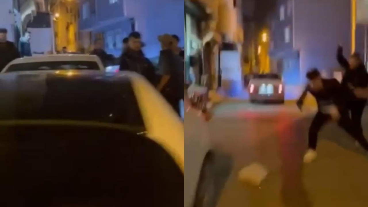 Bursa’da sokak ringe döndü: Husumetli gruplar birbirine girdi