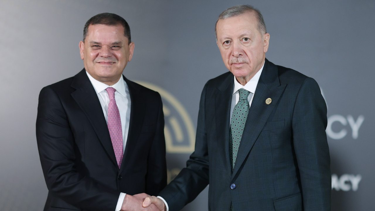 Cumhurbaşkanı Recep Tayyip Erdoğan, Libya Başbakanı Abdülhamid Dibeybe ile görüştü