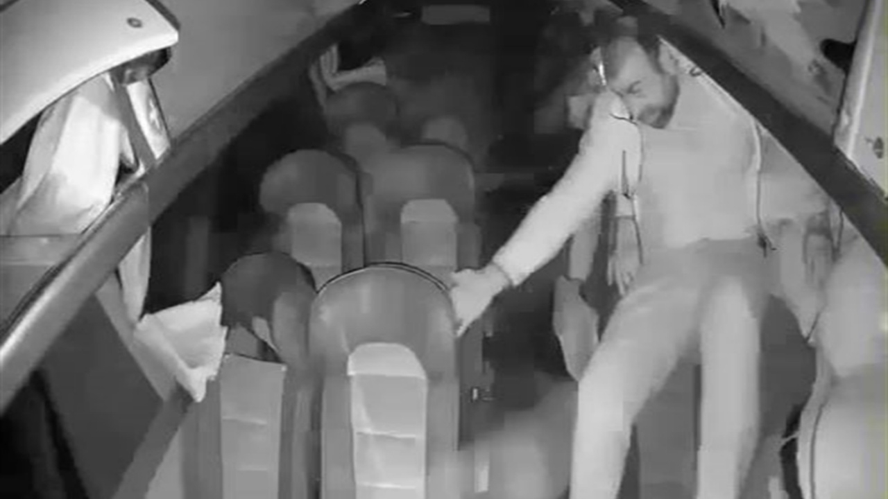 Çankırı’da otobüs kazası: İşçilerin savrulduğu anlar kamerada!