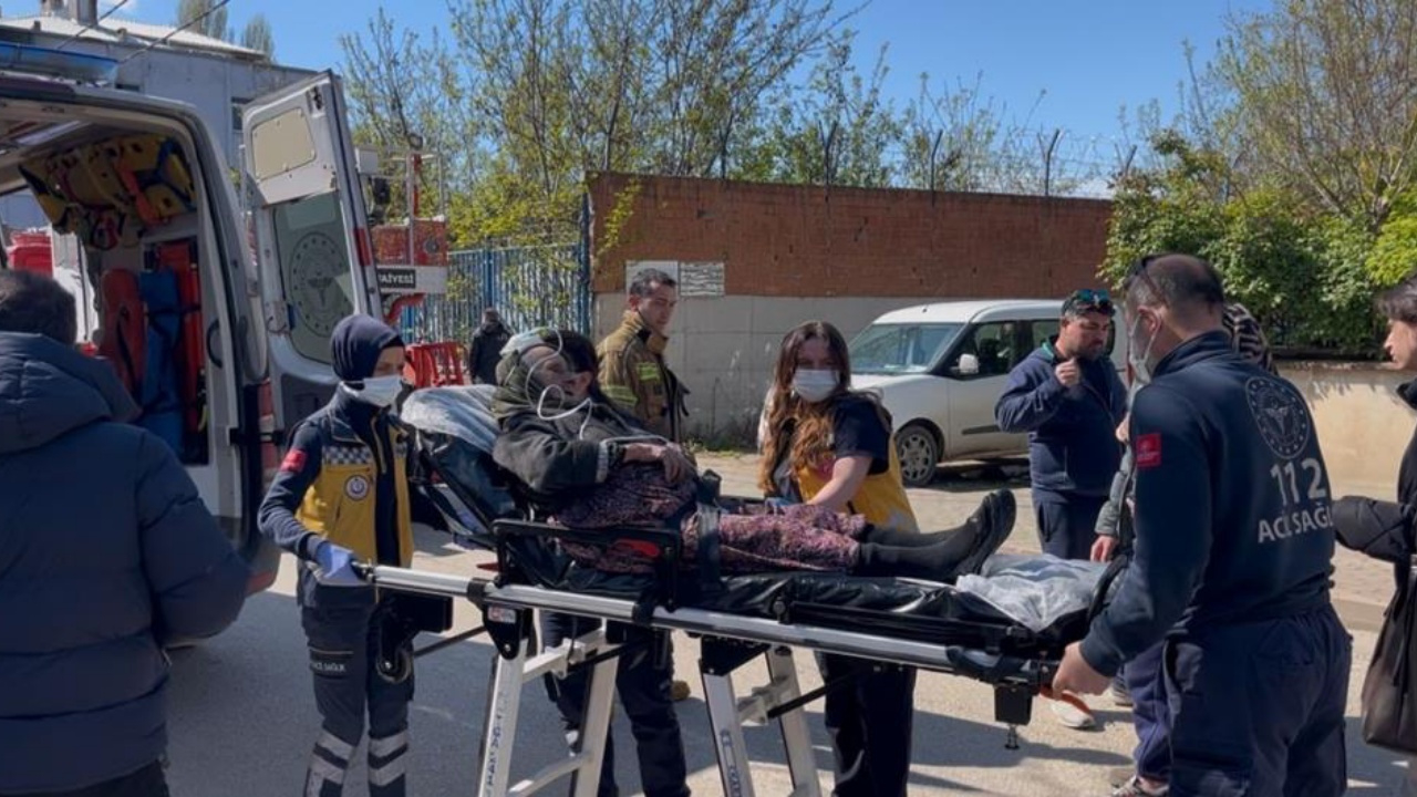 Bursa’da yangın paniği: Anne-kızın zor anları!