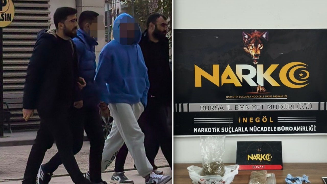 Bursa’da nefes kesen kovalamaca: Uyuşturucu taciri bonzai ile yakalandı