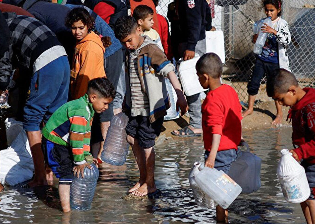 Gazze’de su artık bir silah İsrail 2,4 milyon kişinin hayatını tehdit ediyor: “Bu bir soykırım”