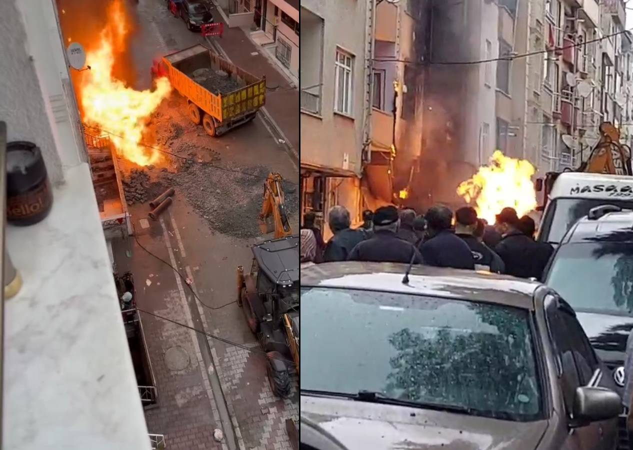 Esenyurt'ta 4 katlı binada doğal gaz patlaması