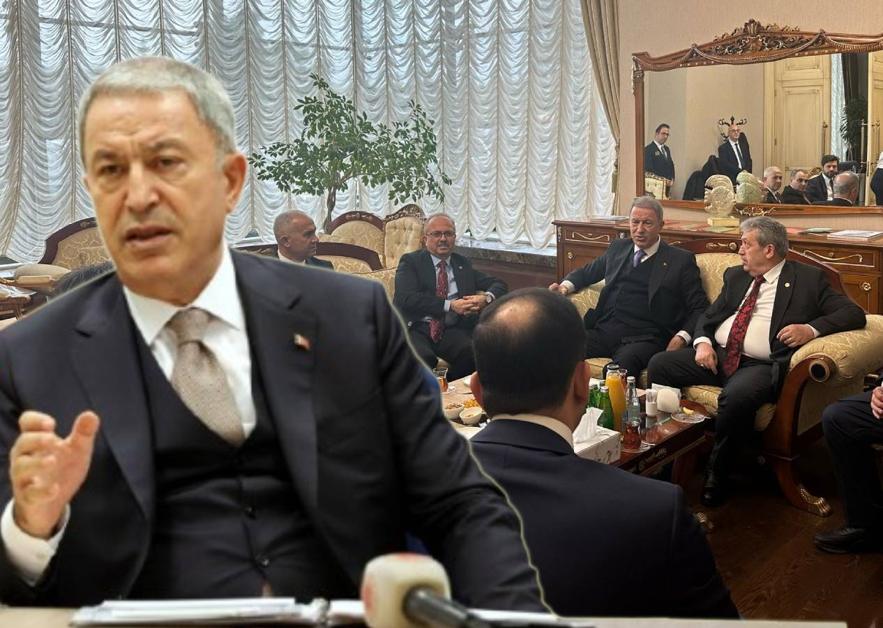 Hulusi Akar'dan Bakü'de "Tek yürek tek ordu" mesajı... "Artık kimse Türkiye ve Azerbaycan'a yan bakamayacak"