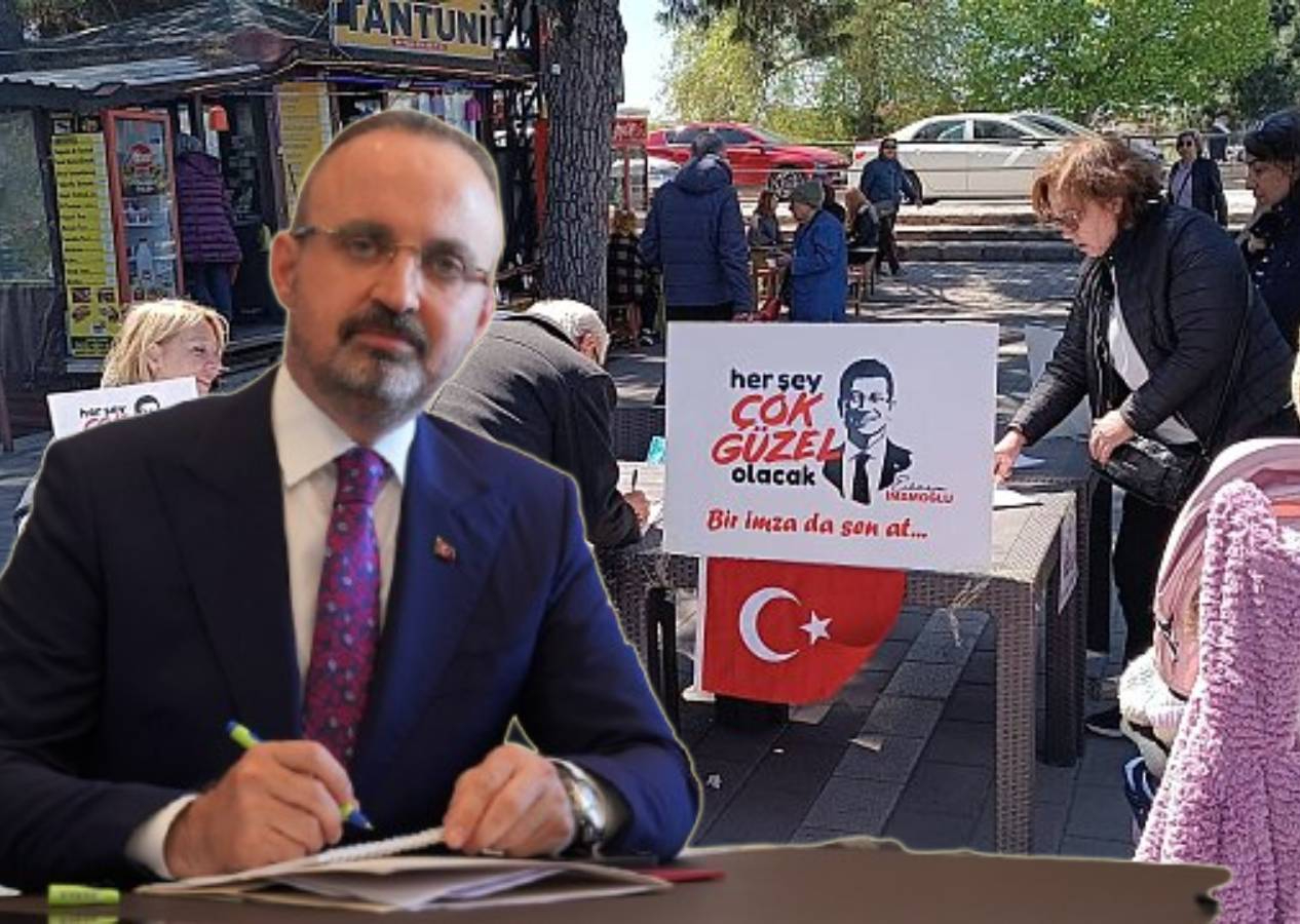 İmza kampanyasıyla adam mı salınır? Bülent Turan, Ekrem İmamoğlu’nun serbest bırakılması için çalışan CHP'yi böyle eleştirdi