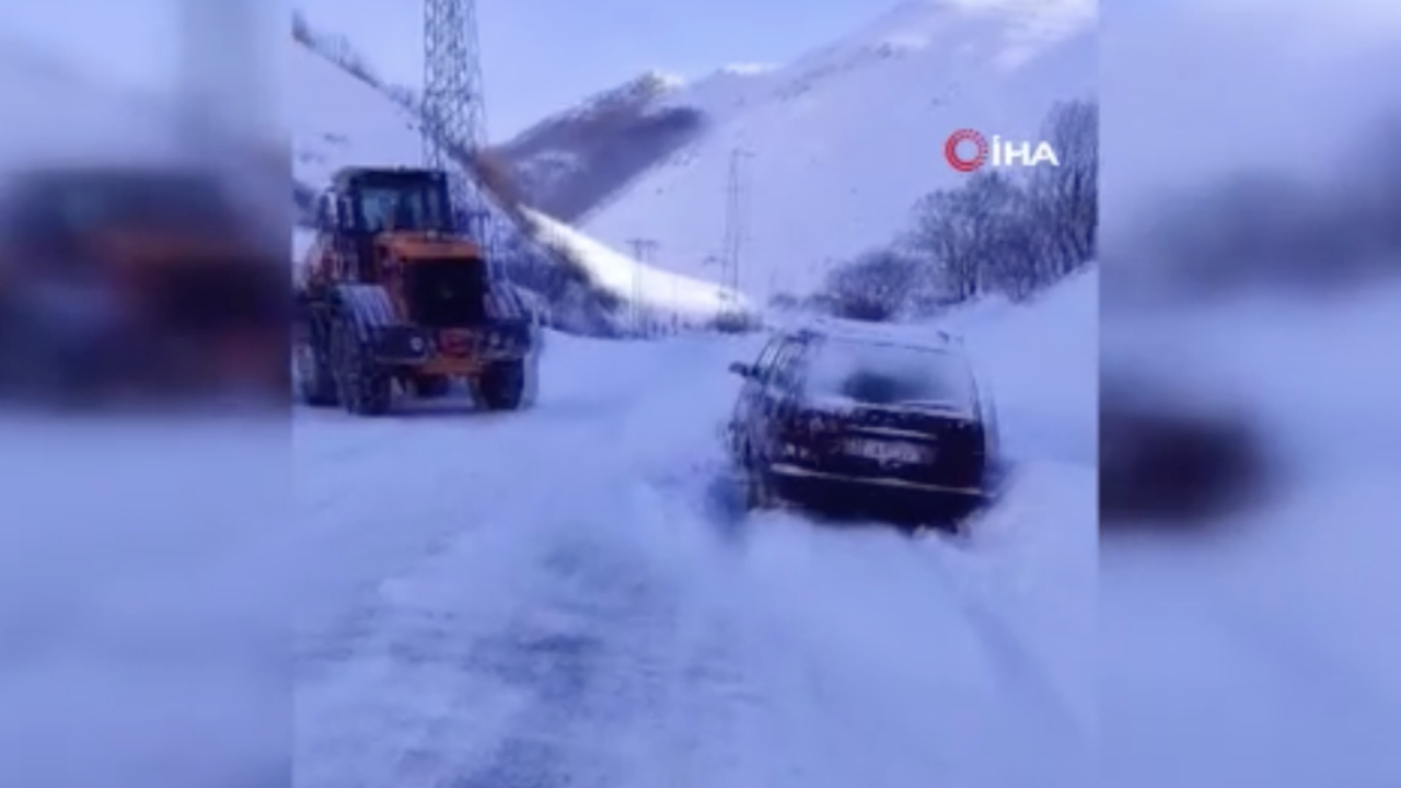 Giresun Eğribel Tüneli’nde çığ felaketi: Yol kapandı, sürücüler kendi imkanlarıyla mücadele etti!