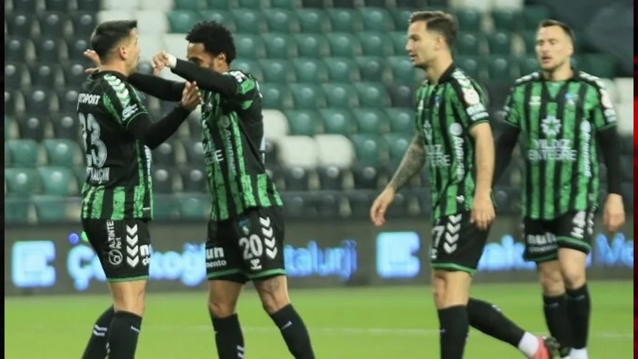 Kocaelispor 16 yıl sonra Süper Lig'e dönmeye çok yakın