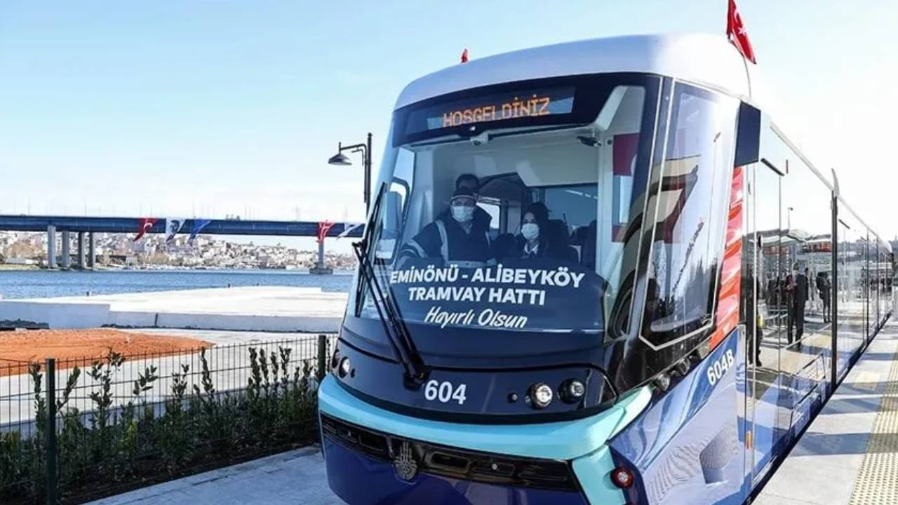 Eminönü-Alibeyköy Tramvay Hattı'nda yarın bakım çalışması yapılacak