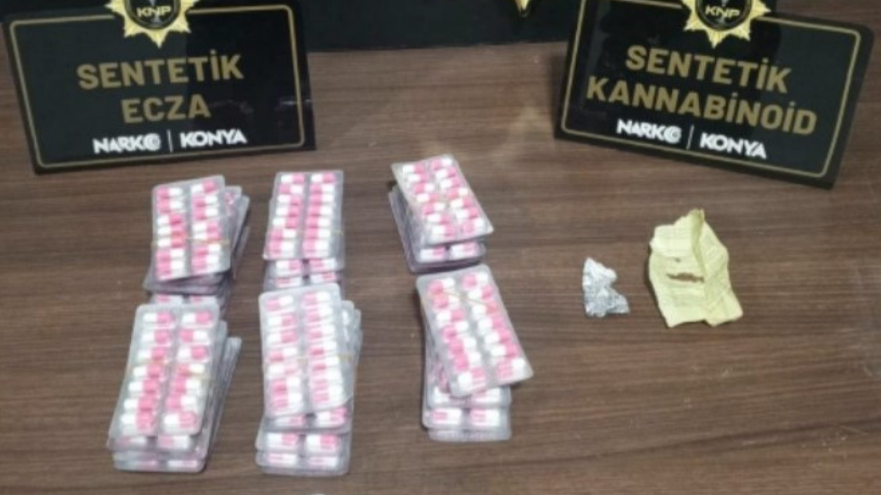 Konya’da uyuşturucuya büyük darbe! 10 günde 52 operasyon, 42 tutuklama