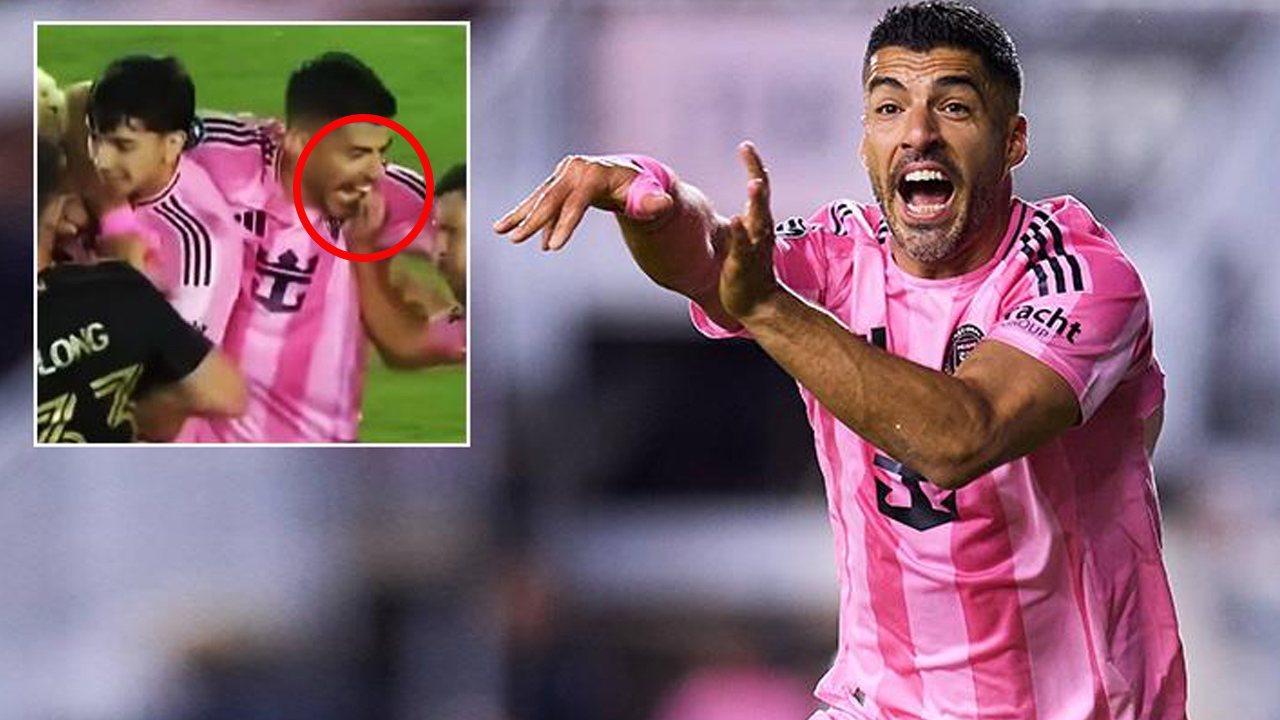 Luis Suarez bu sefer takım arkadaşını ısırdı! O anlar kameralara yansıdı