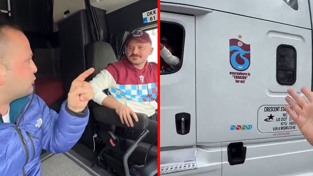 Trabzonsporlu iki taraftar ABD'de karşılaştı, görüntüler sosyal medyada gündem oldu
