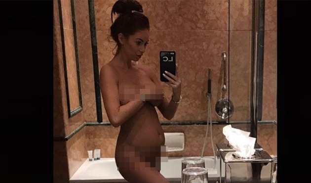 Laura Carter hamile olduğunu bu fotoğrafla ilan etti!