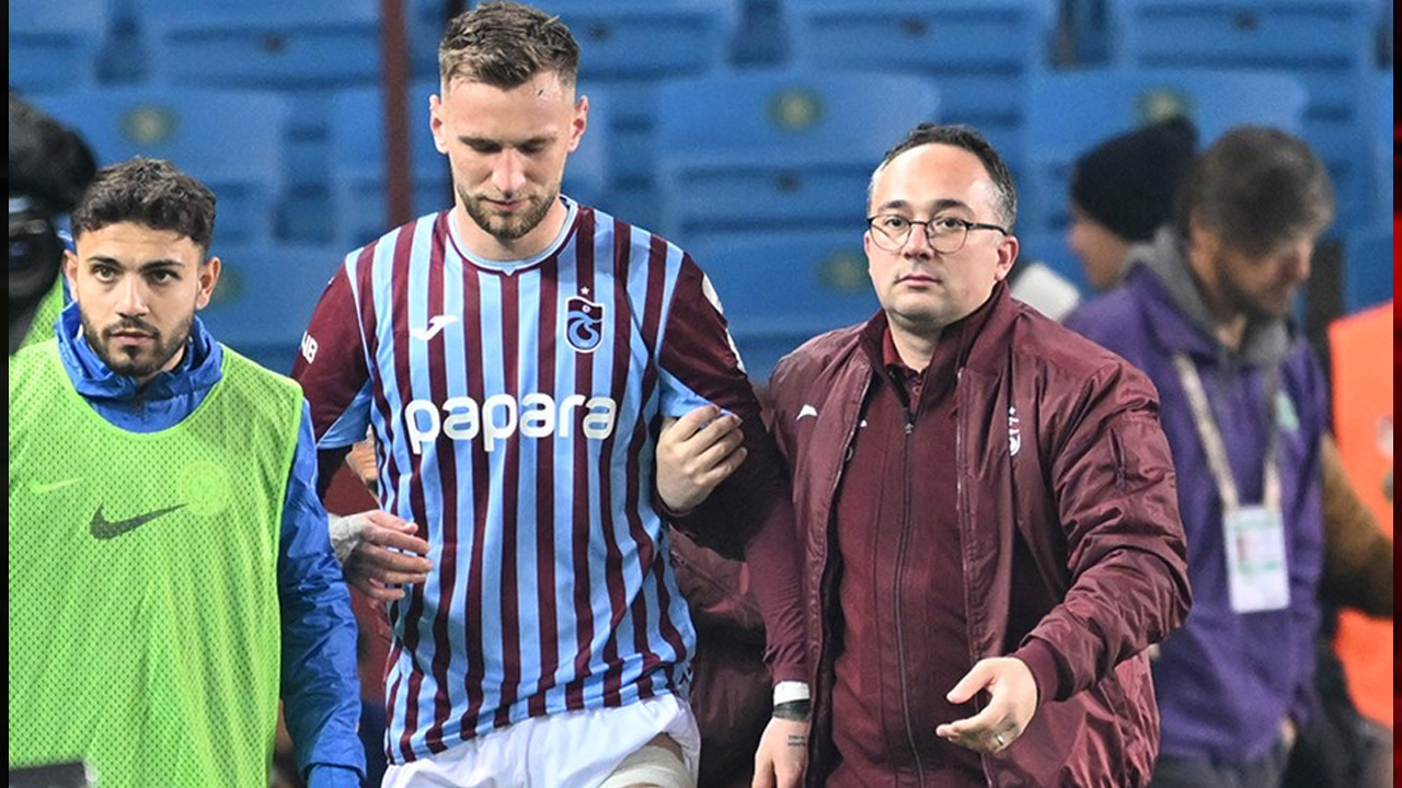 Trabzonspor'da Denis Draguş'un sakatlandığı açıklandı