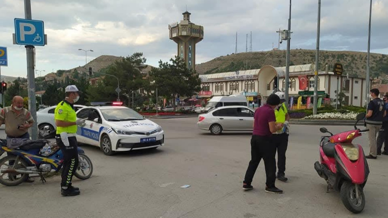 Beypazarı’nda motosiklet denetimi: Güvenlik için sıkı kontrol