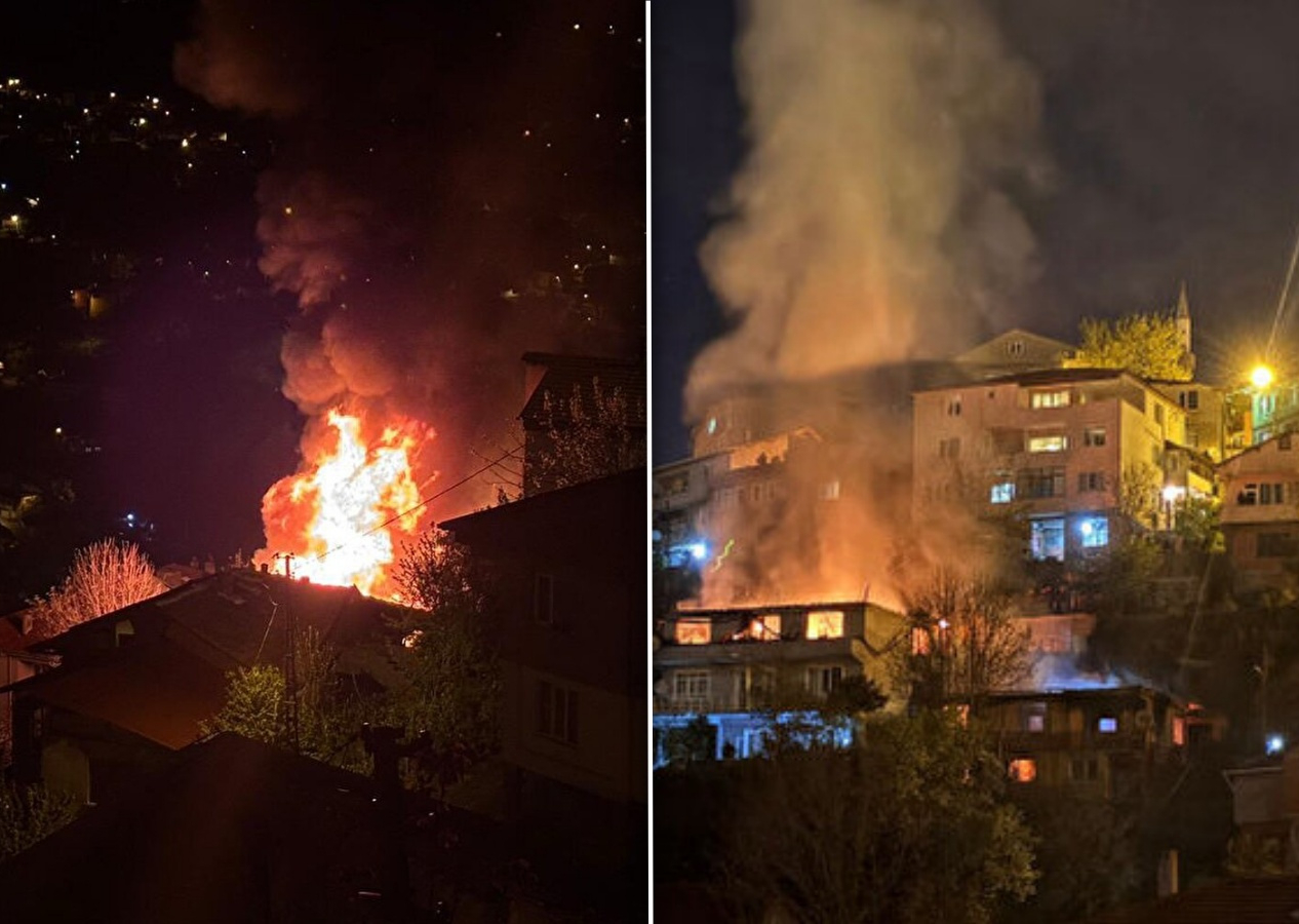 Zonguldak’ta iki katlı binada yangın faciası: Evde mahsur kalan bir kişinin cansız bedeni bulundu!
