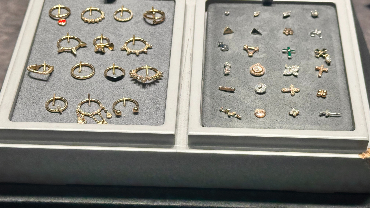 Altın ve pırlanta takılarda yeni trendler... Piercing modası başladı