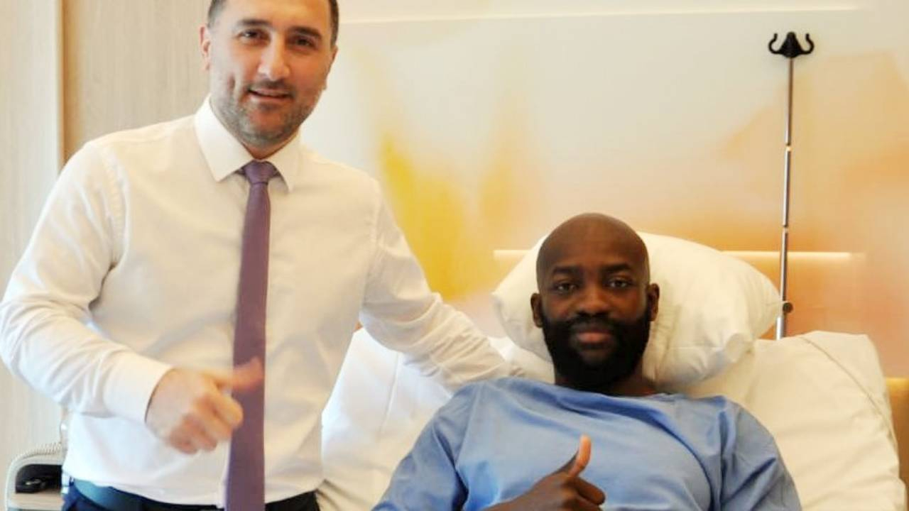 Kayserisporlu Stephane Bahoken ameliyat oldu