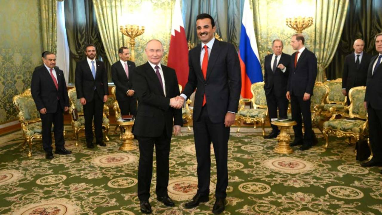 Putin'den Katar'a Filistin eleştirisi: Maalesef siviller ölmeye devam ediyor!