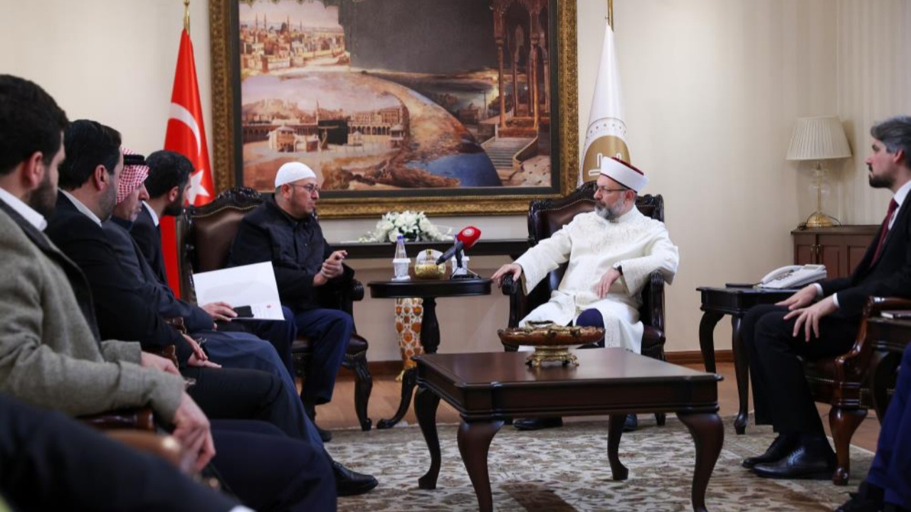 Diyanet İşleri Başkanı Erbaş’tan Filistin’e destek mesajı: Her zaman yanınızdayız