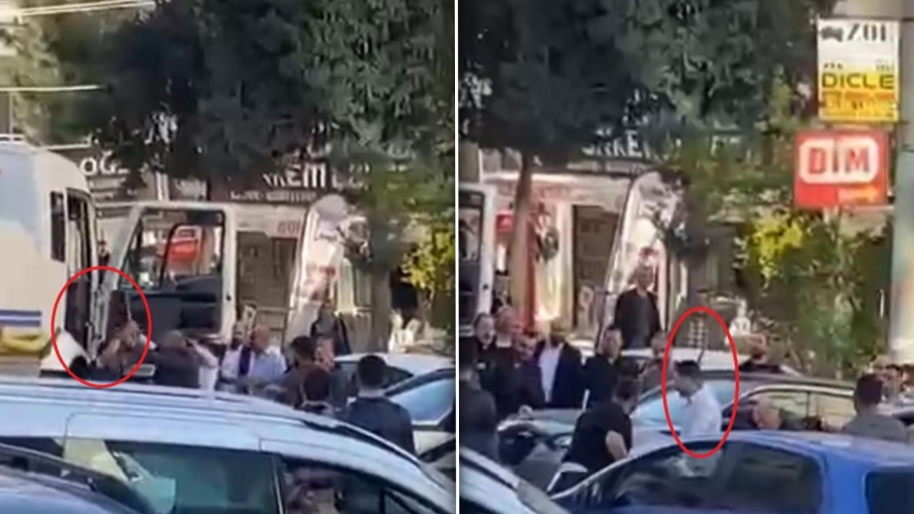 Mardin Artuklu’da yol kavgası şoku: Tanker sürücüsü kendi sopasıyla dayak yedi