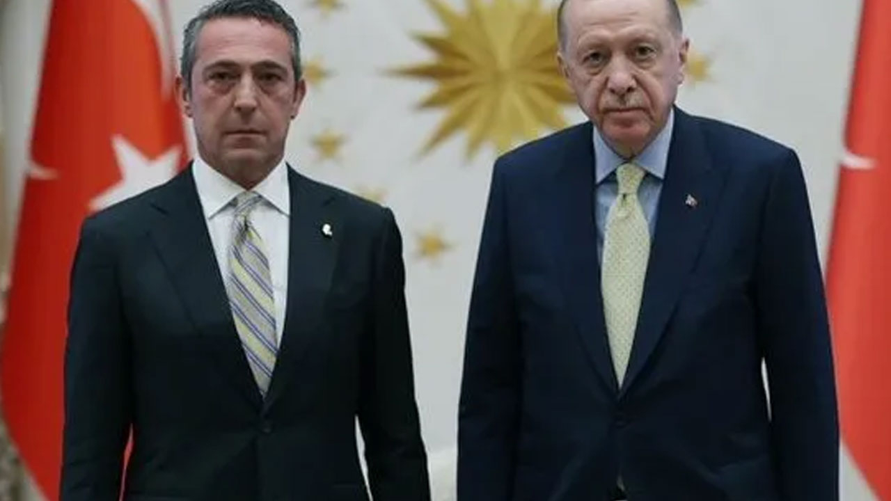 Cumhurbaşkanı Erdoğan, Ali Koç’u Cumhurbaşkanlığı Külliyesi’nde kabul etti
