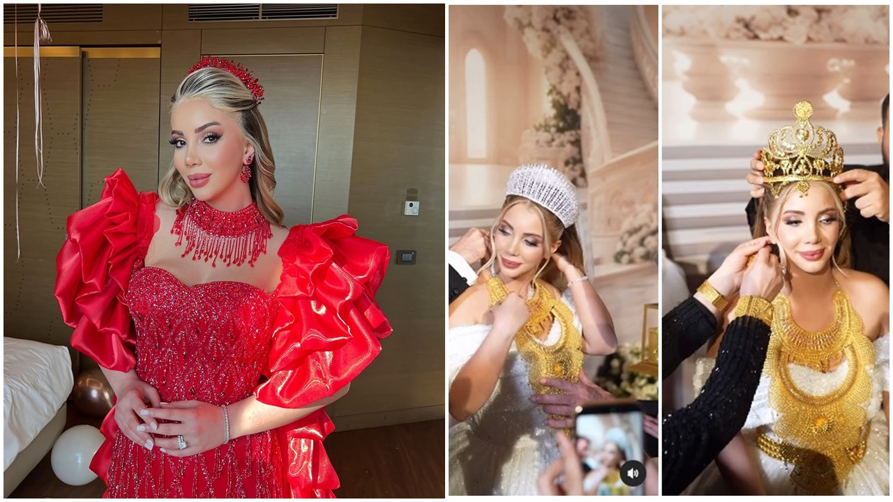 Aleyna Dalveren’in görkemli aşiret düğünü: İbrahim Tatlıses'in katıldığı düğünde milyon dolarlık altınlar takıldı