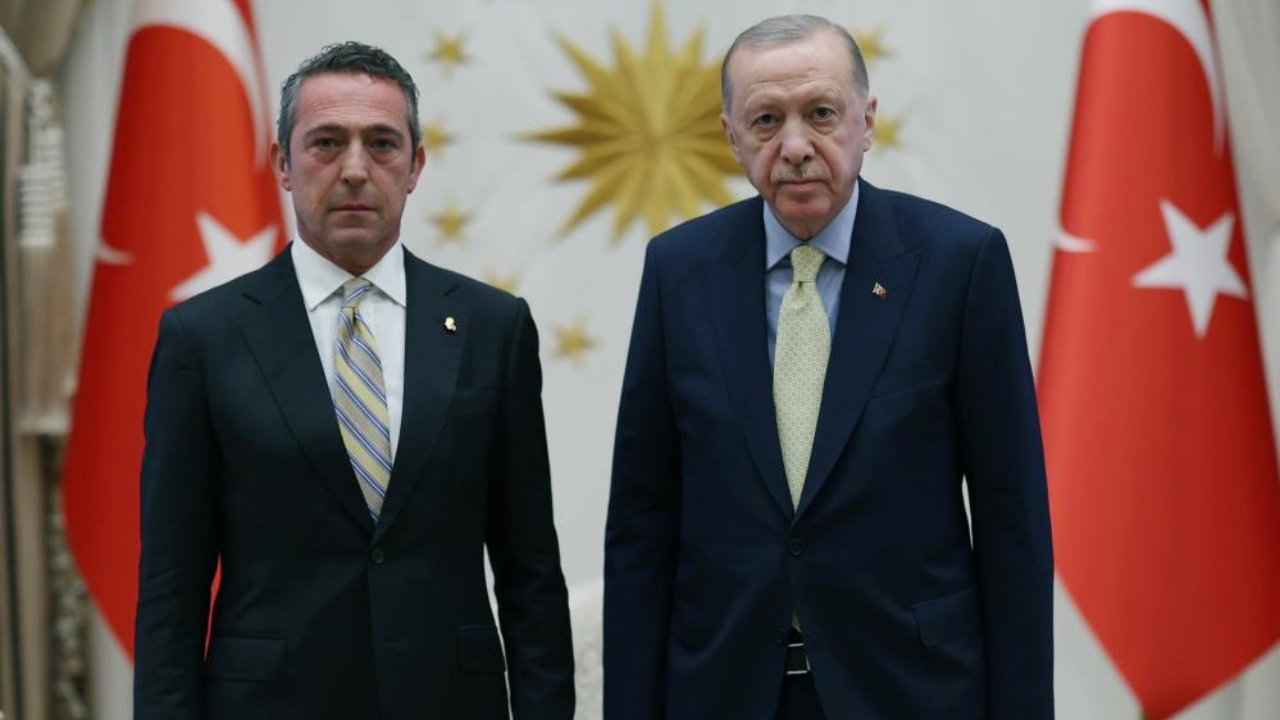 Külliye’de sürpriz kabul: Cumhurbaşkanı Erdoğan, Fenerbahçe Spor Kulübü Başkanı Ali Koç’la görüştü