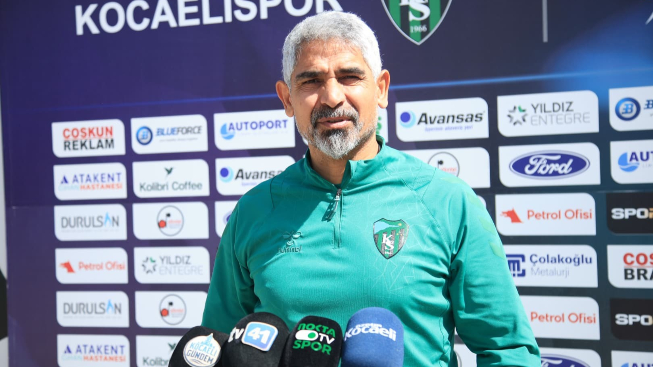 Kocaelispor'un şampiyonluk 90 dakikası! İsmet Taşdemir: Kutlamaları hayal edemiyorum"