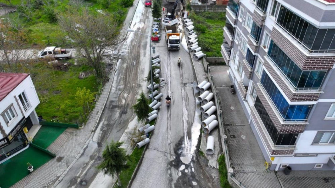 Samsun Çarşamba’da altyapı devrimi: SASKİ’den 4 bin metrelik yağmur ve atık su hattı