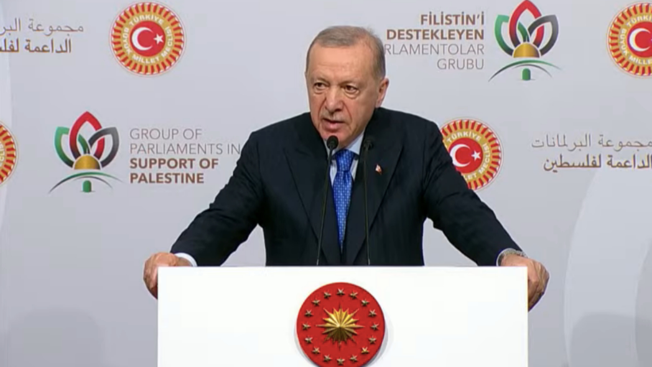 "Gazze Gazzelilerindir" diyen Cumhurbaşkanı Erdoğan'dan sürgün planına tepki: Asla tahammülümüz olamaz!