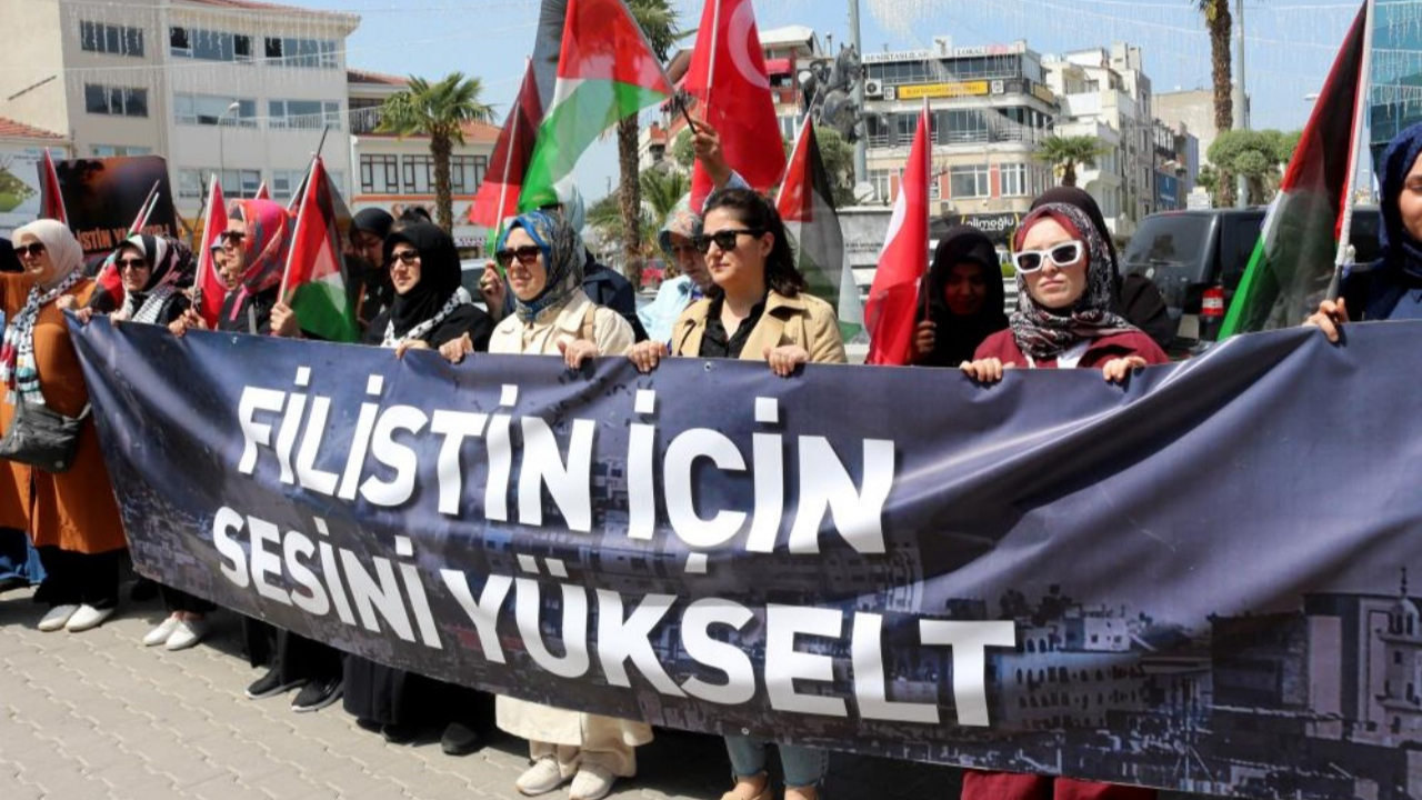 Karacabey’den Gazze’ye güçlü destek: “Gazze Ölüyor, Sessiz Kalma” eylemi
