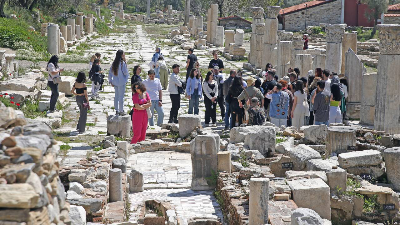 Sanat Tarihi öğrencileri AB projesi kapsamında Muğla'da buluştu